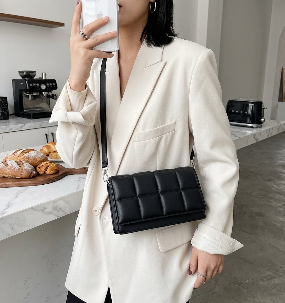 Zola" Leather Tote Bag