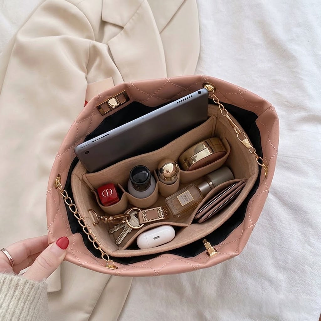 Cloudy - Puffer Tote Bag