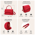 "Nia" Crossbody Leather Bag