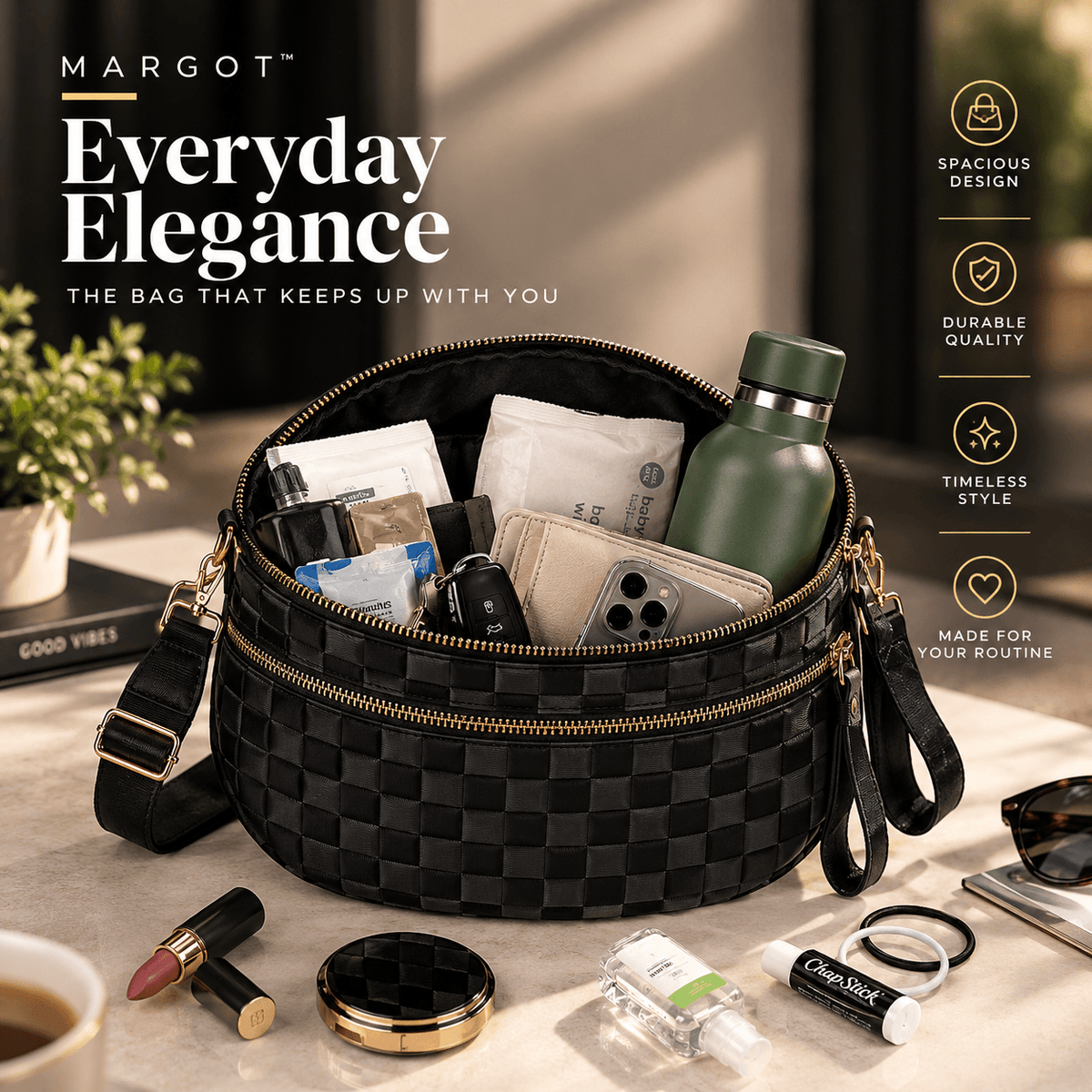 "Amara" Heritage Leather Handbag