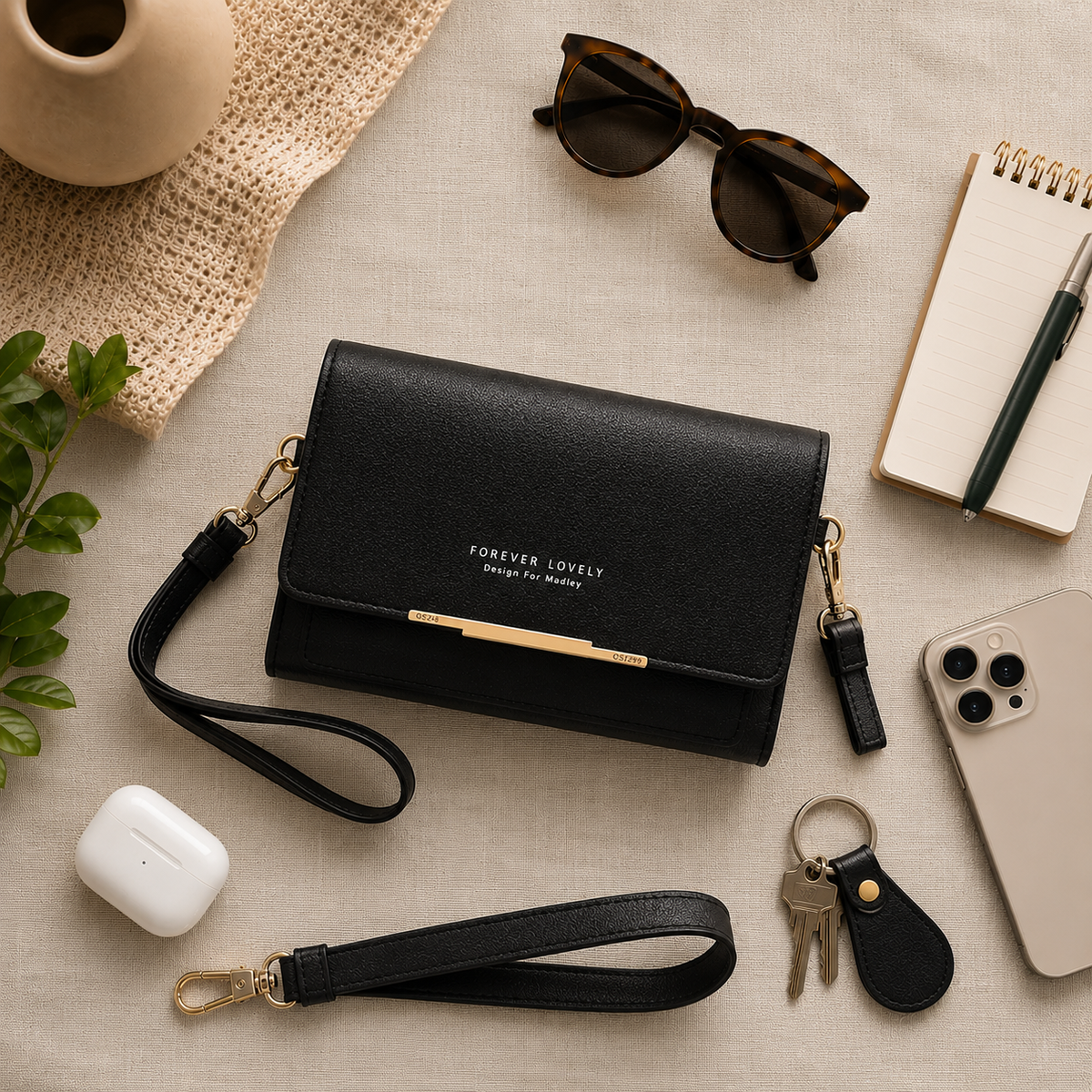 Statshy - Crossbody Wallet Duo